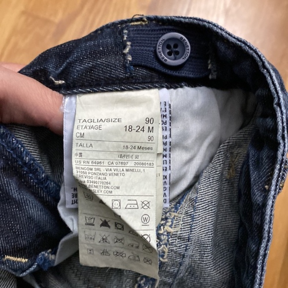 Benetton Jeans 18-24M - Picture 6 of 7